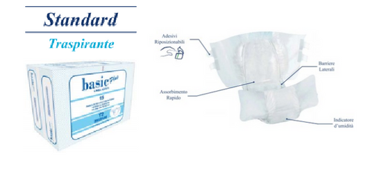 Pannolino a mutandina (standard giorno e notte)